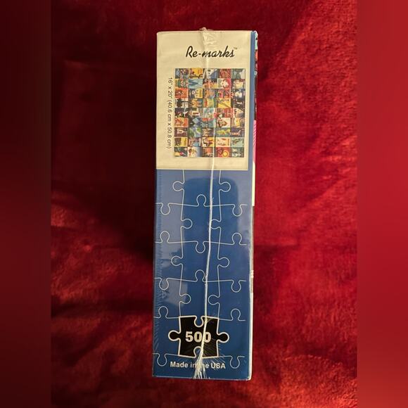 NIB American Travel Posters Jigsaw Puzzle - 500 Pieces - Picture 3 of 4